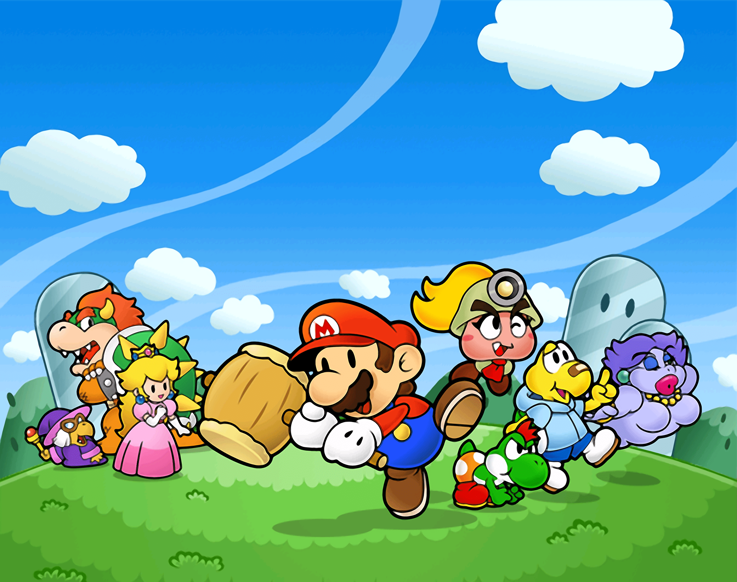 Detail Paper Mario Thousand Year Door Dolphin Nomer 54