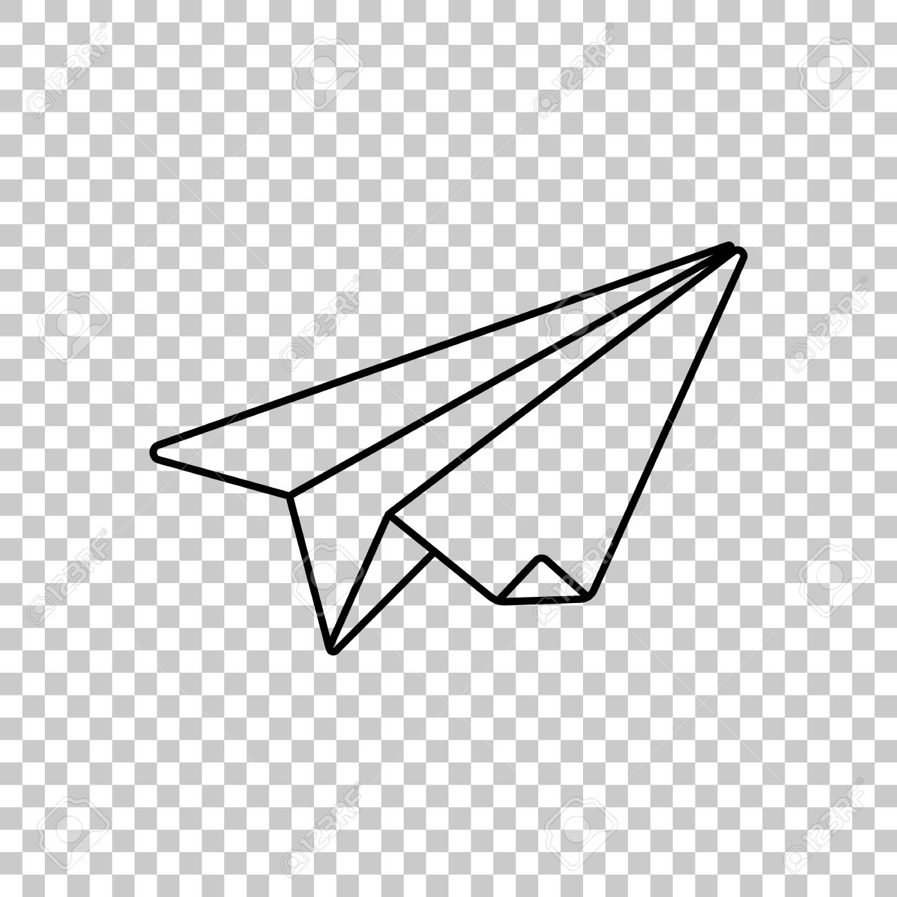 Detail Paper Plane Clipart Nomer 43