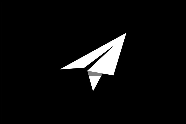 Detail Paper Plane Logo Nomer 6