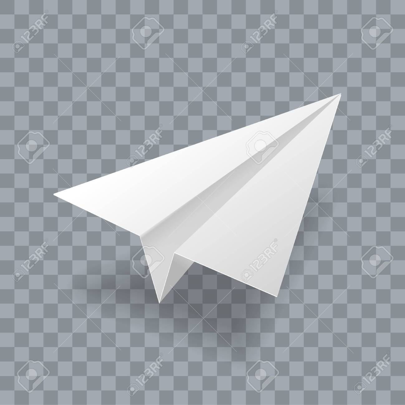 Detail Paper Plane Vector Nomer 37