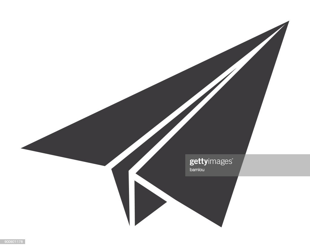 Detail Paper Plane Vector Nomer 40