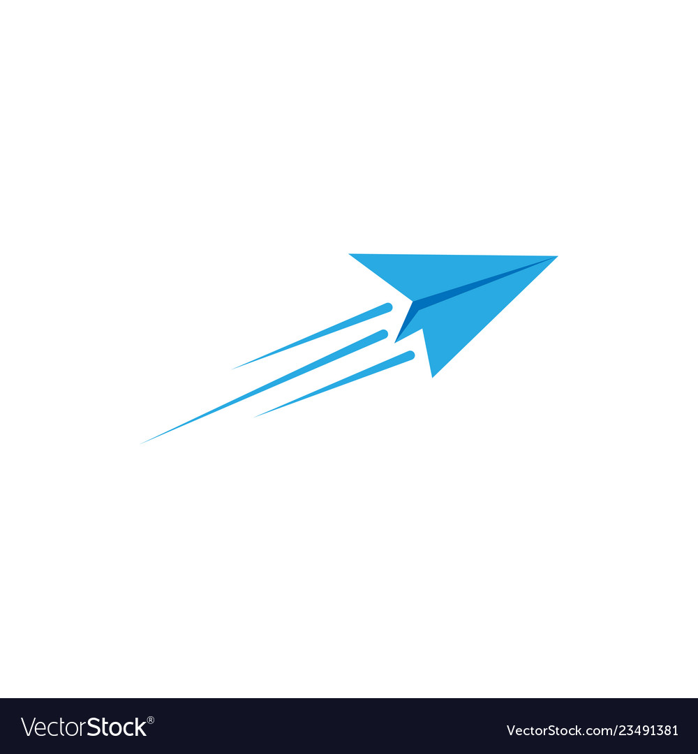 Detail Paper Plane Vector Nomer 48