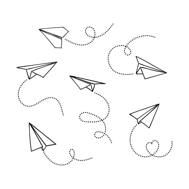 Detail Paper Planes Vector Nomer 4