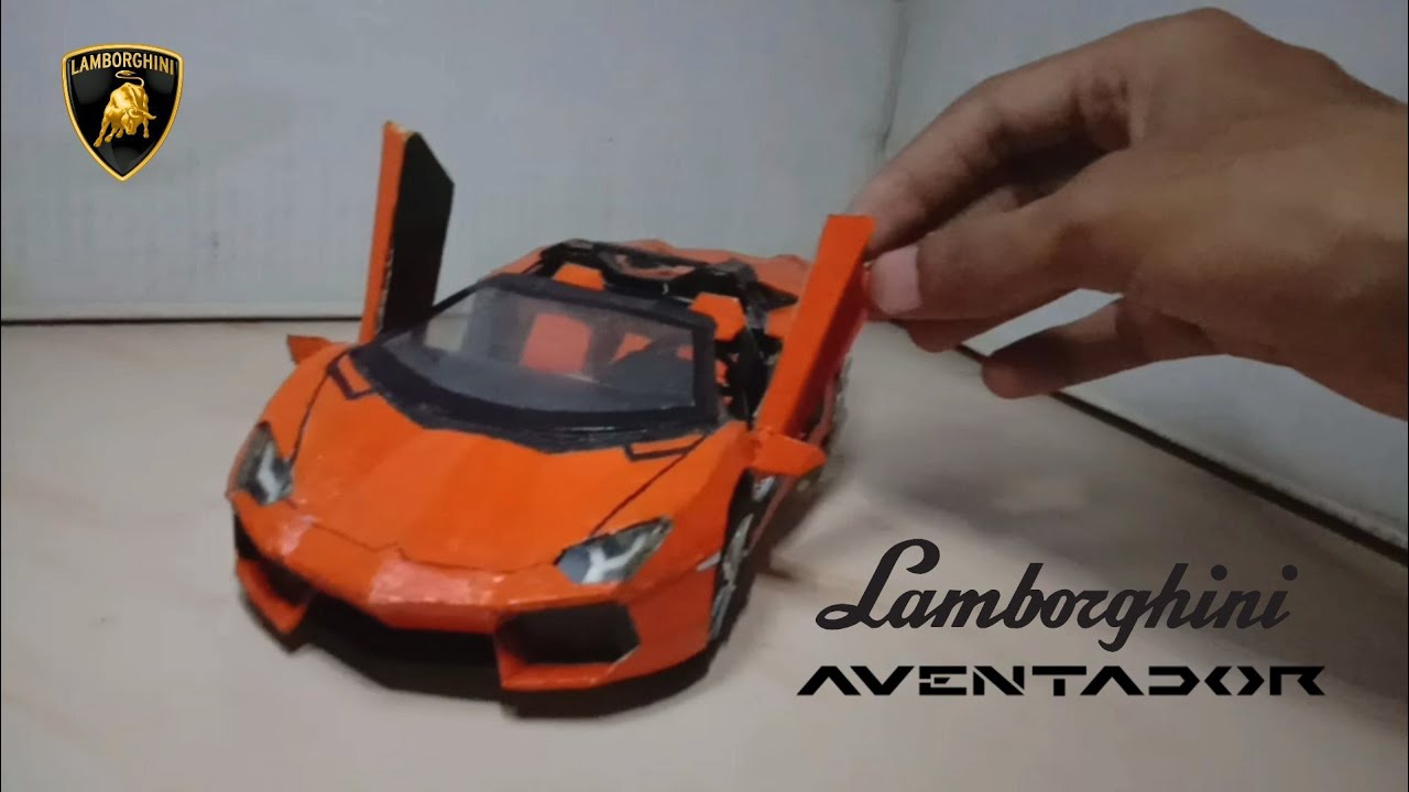Detail Papercraft Mobil Lamborghini Nomer 20