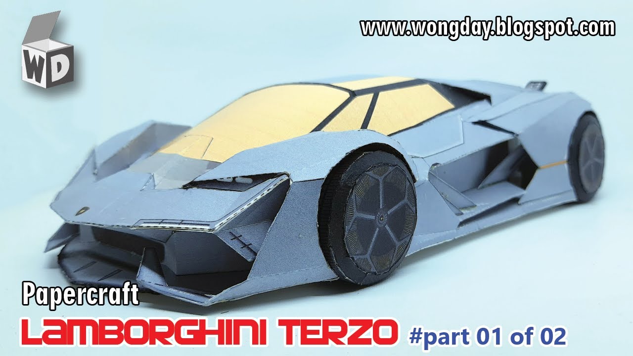 Detail Papercraft Mobil Lamborghini Nomer 46