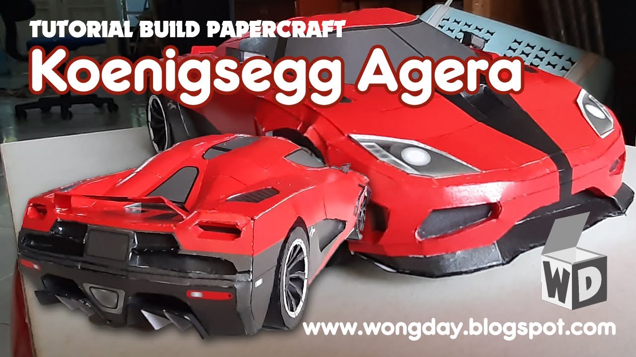 Detail Papercraft Mobil Lamborghini Nomer 52