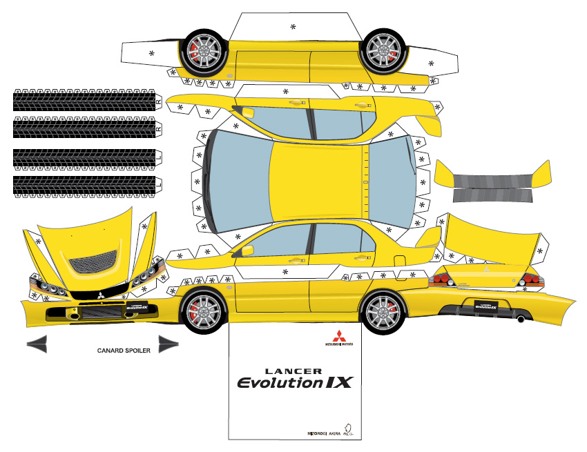 Detail Papercraft Mobil Lamborghini Nomer 9