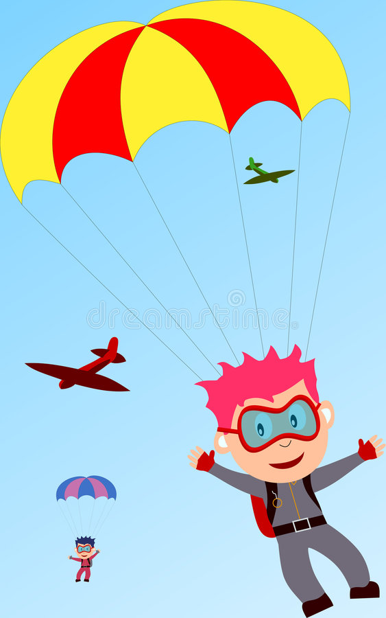 Detail Parachute Clipart Nomer 45