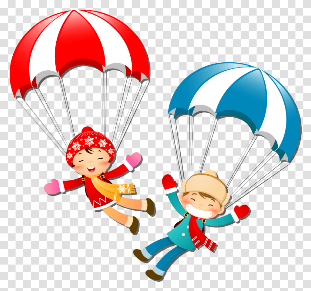 Detail Parachute Images Clip Art Nomer 8