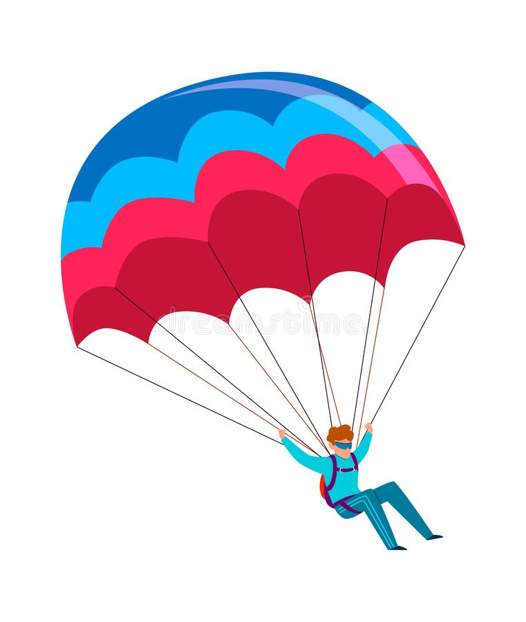 Detail Parachute Images Clip Art Nomer 31