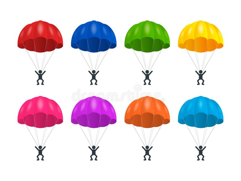 Detail Parachutes Clipart Nomer 39