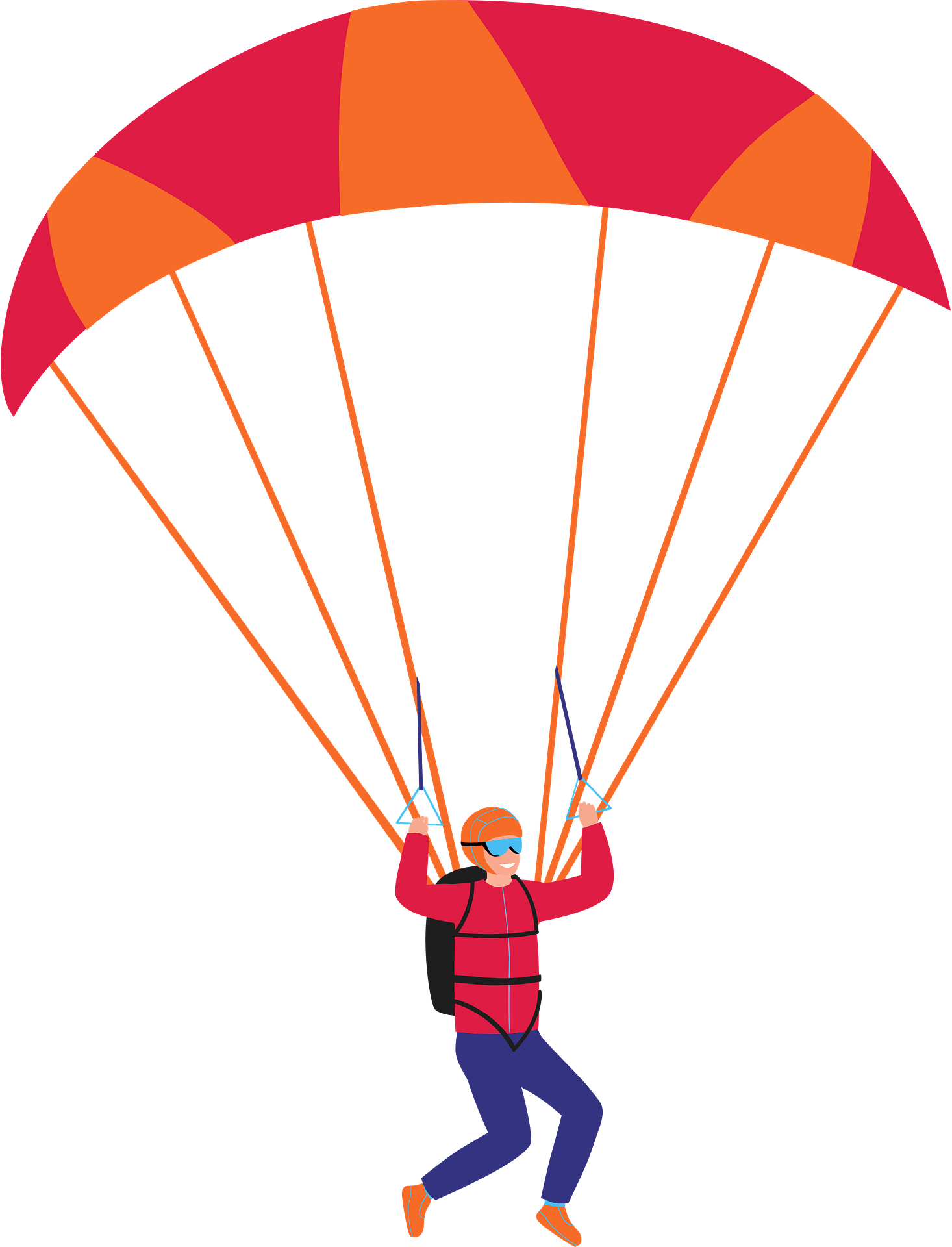 Detail Parachutist Clipart Nomer 2