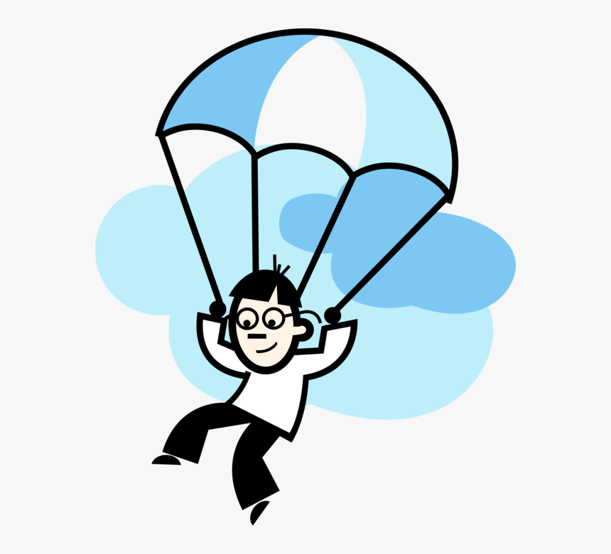 Detail Parachutist Clipart Nomer 10