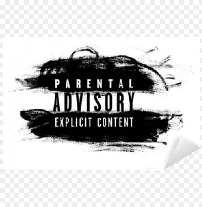 Blank parental advisory logo