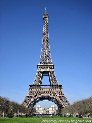 Detail Paris Menara Eiffel Nomer 4