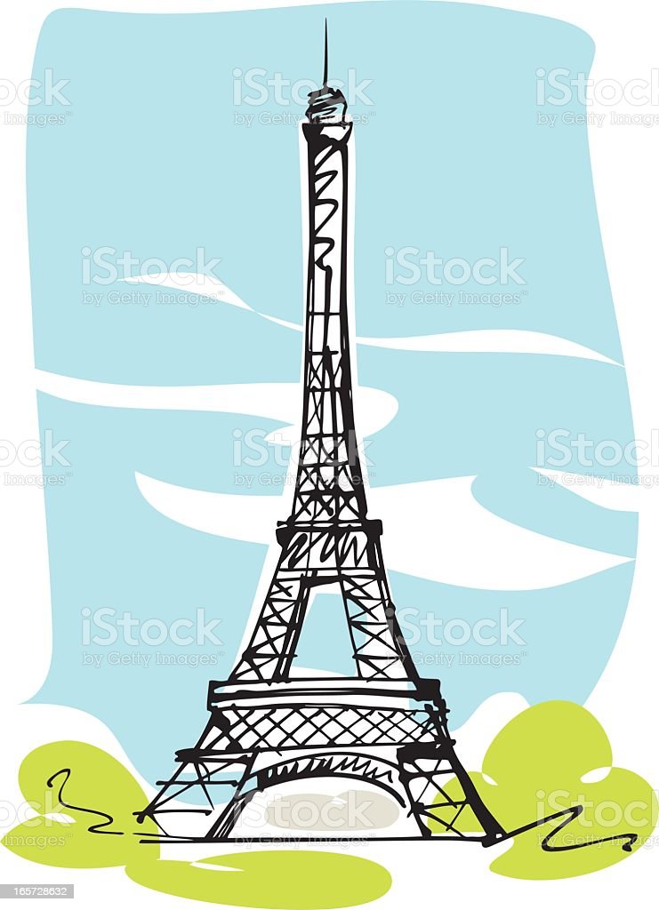 Detail Paris Tower Clipart Nomer 34