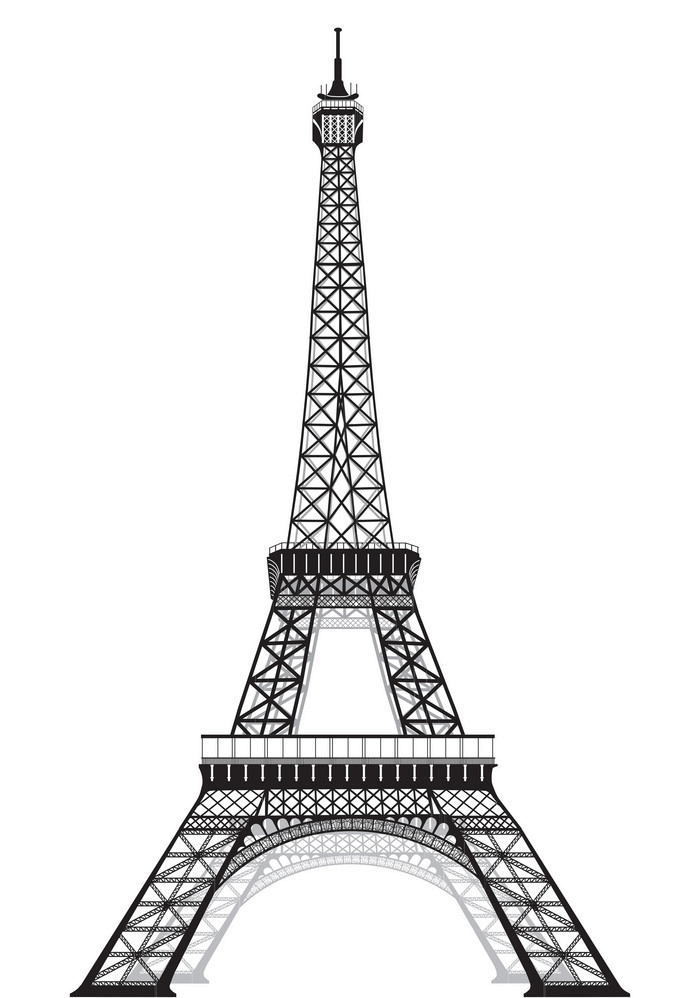 Detail Paris Tower Clipart Nomer 5