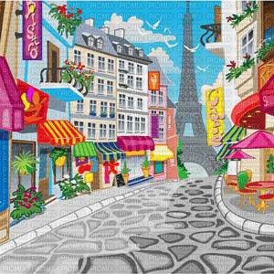 Detail Paris Wallpaper Cartoon Nomer 30