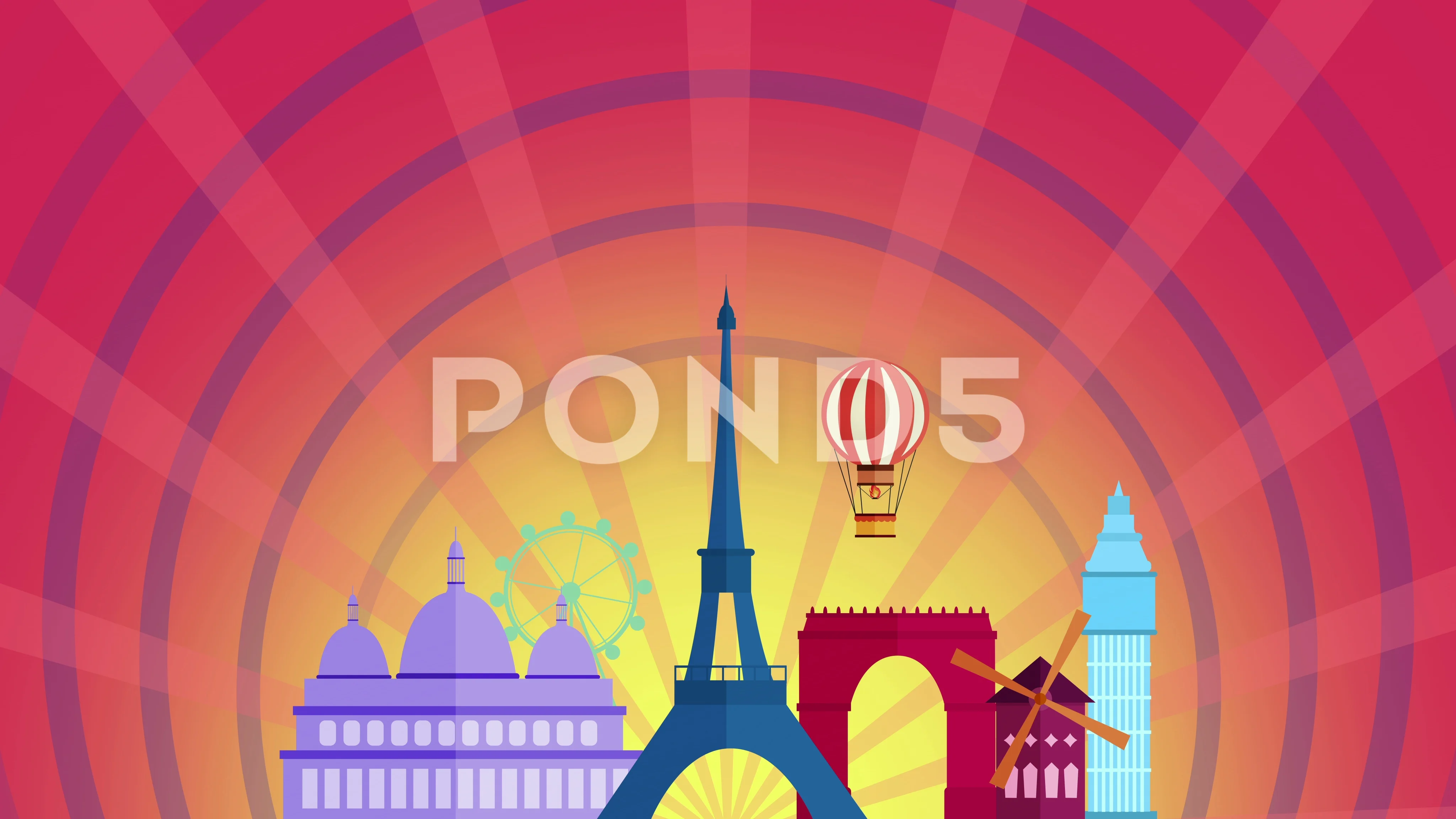 Download Paris Wallpaper Cartoon Nomer 34