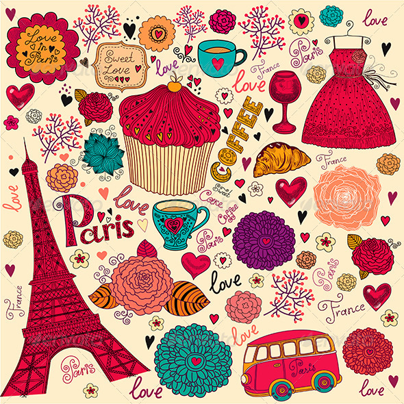 Detail Paris Wallpaper Cartoon Nomer 10