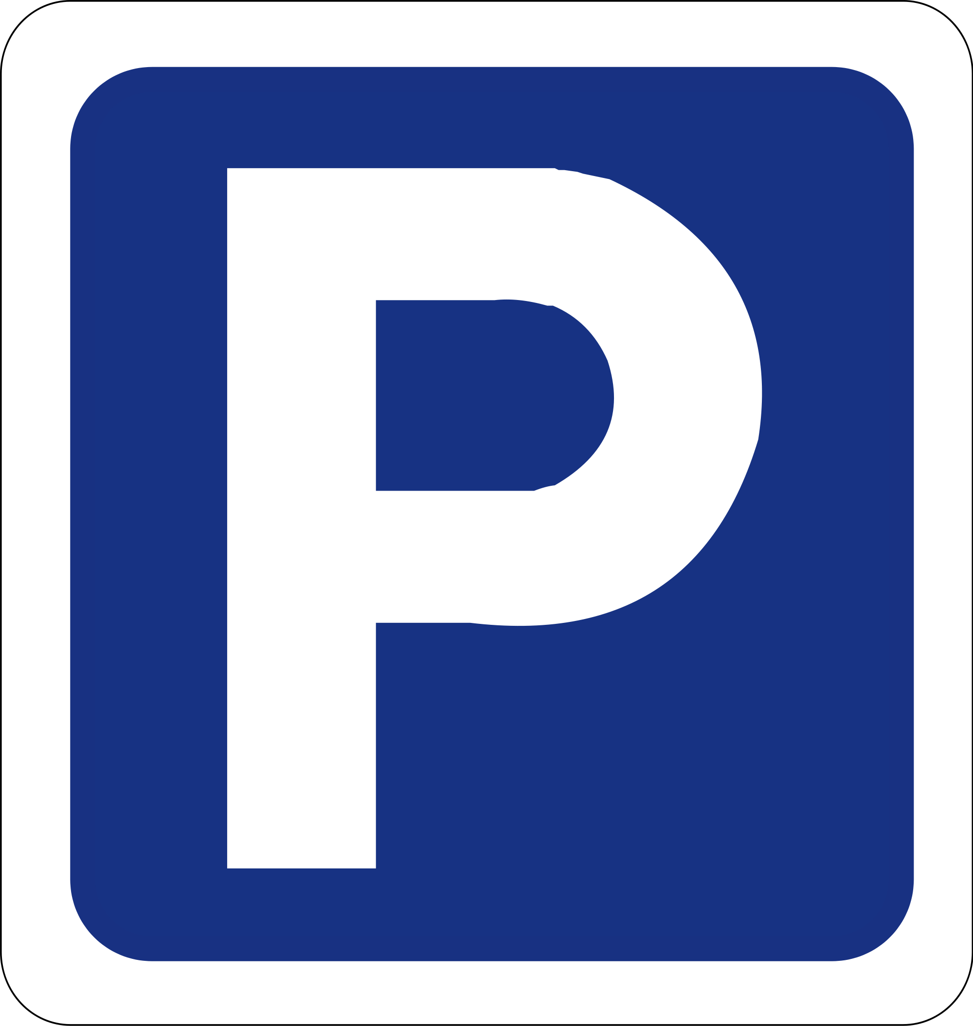 Detail Parking Sign Png Nomer 30