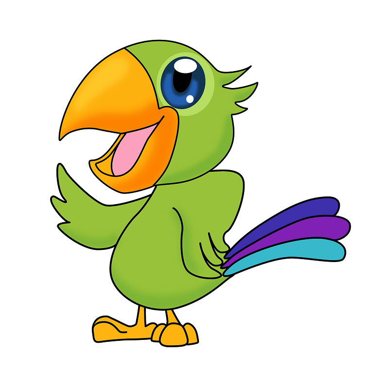 Detail Parrot Clipart Free Nomer 34