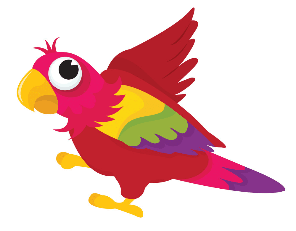 Detail Parrot Clipart Free Nomer 41