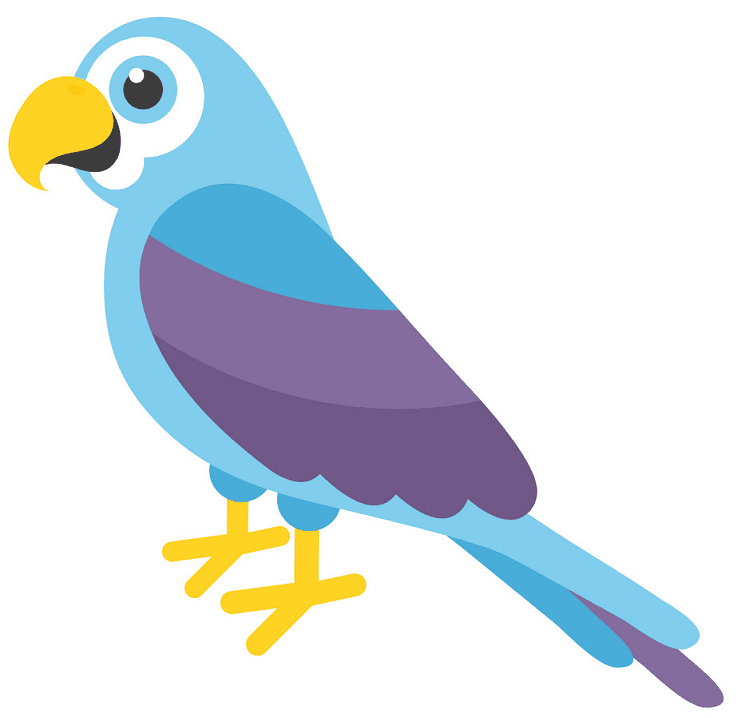 Detail Parrot Clipart Free Nomer 42