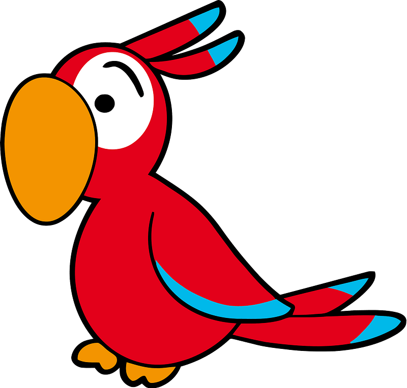 Detail Parrot Clipart Free Nomer 47