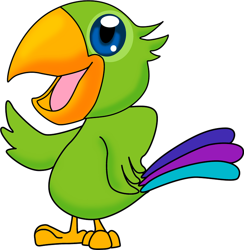 Detail Parrot Clipart Free Nomer 49