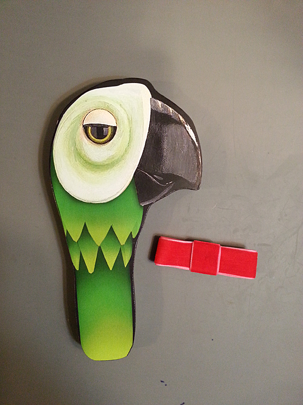 Detail Parrot Handle Umbrella Nomer 22