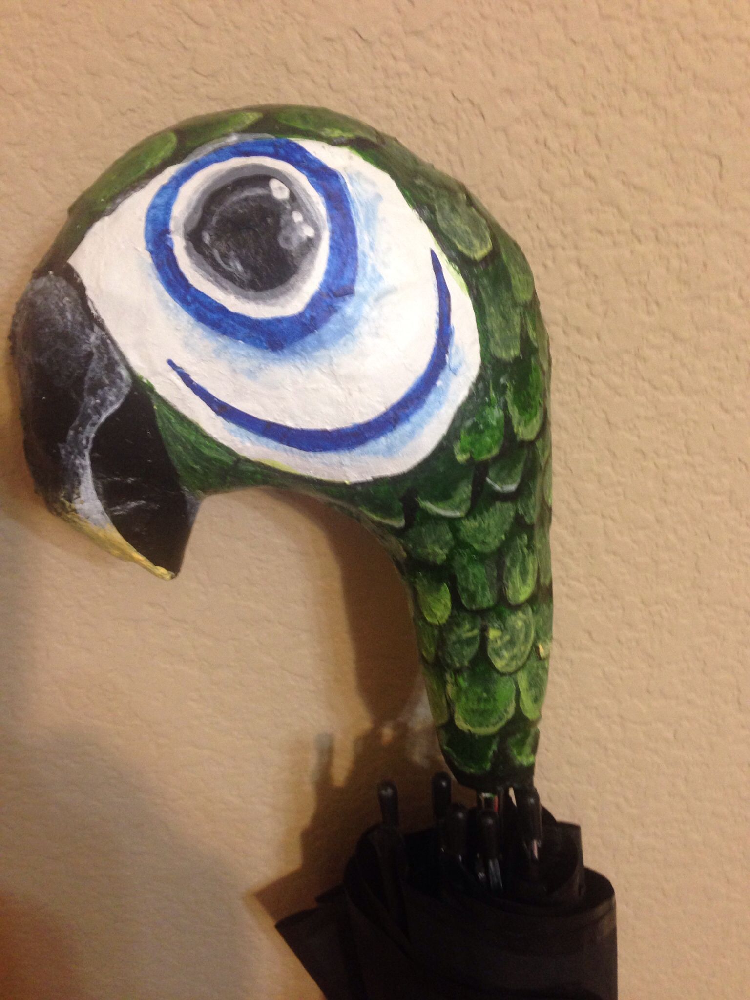 Detail Parrot Handle Umbrella Nomer 31