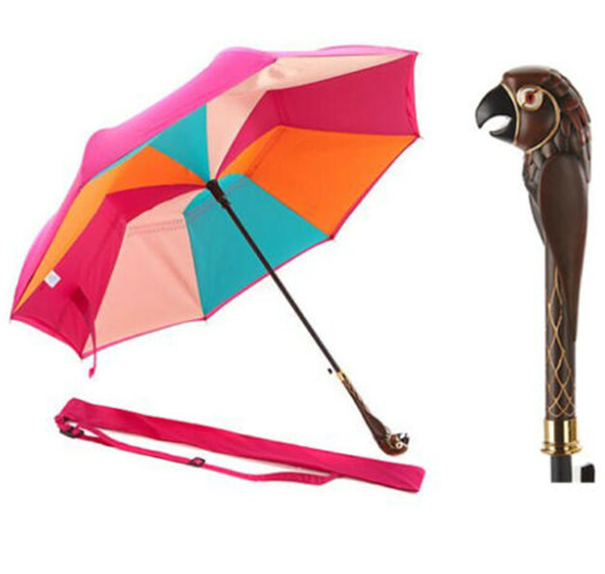 Detail Parrot Handle Umbrella Nomer 43