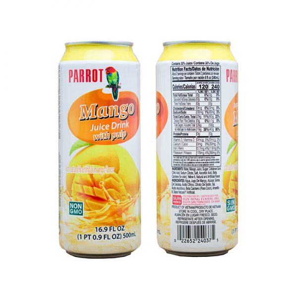 Detail Parrot Mango Juice Drink Nomer 7