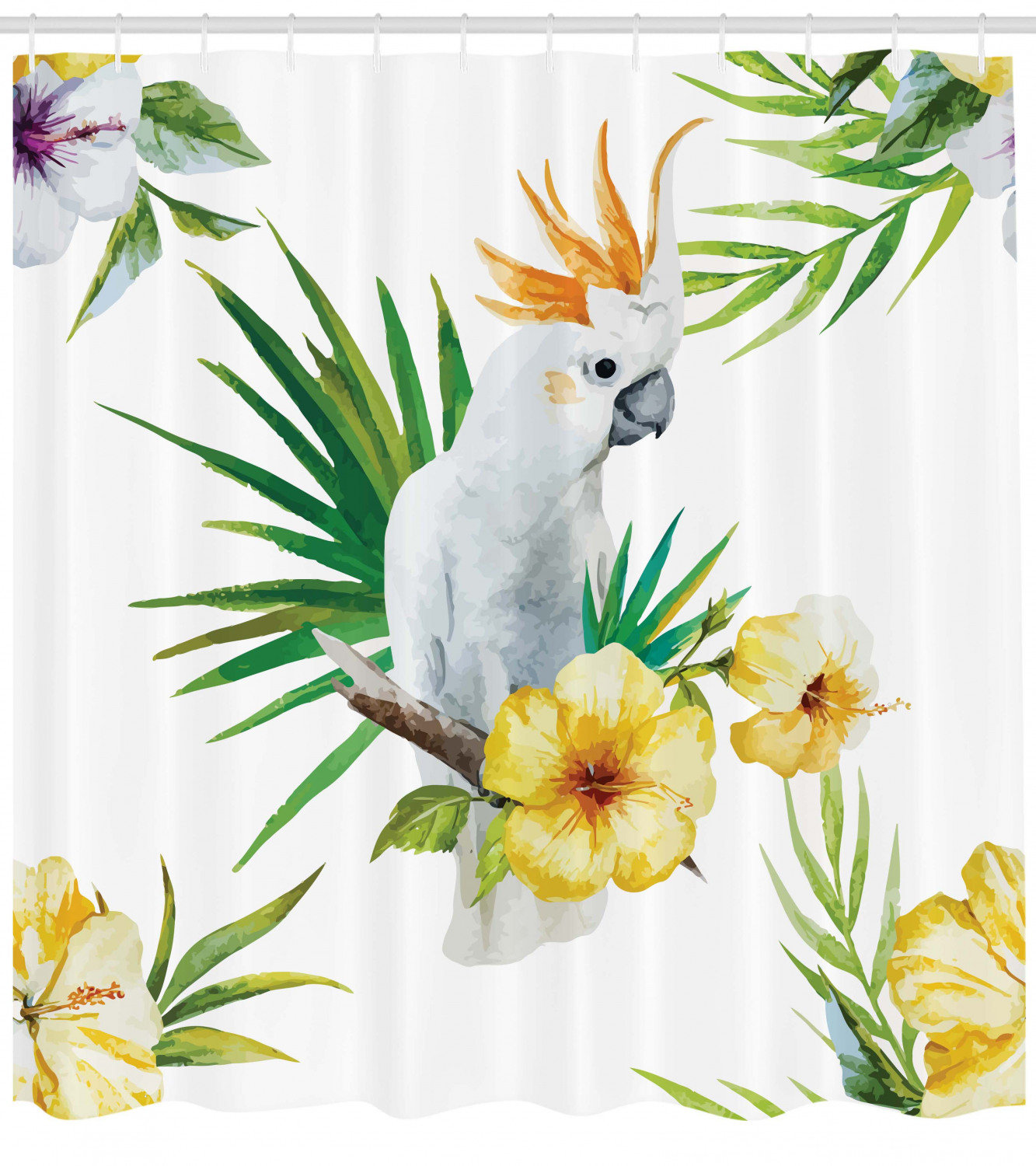 Detail Parrot Shower Curtains Nomer 18