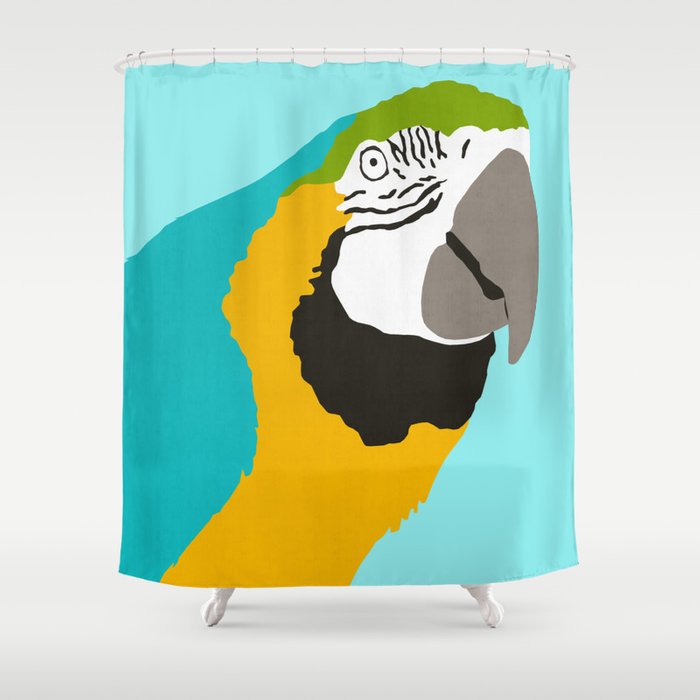 Detail Parrot Shower Curtains Nomer 49