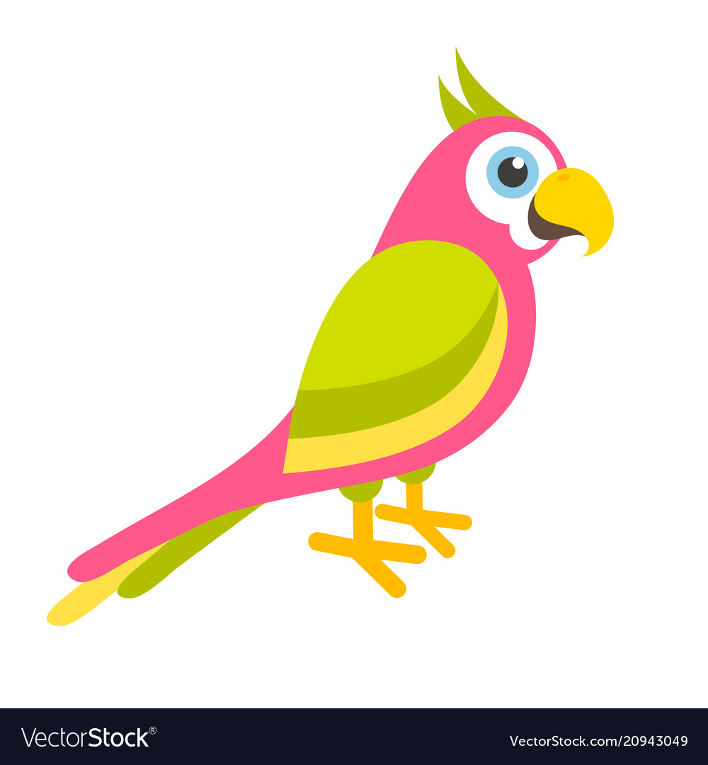 Detail Parrot Vector Nomer 32