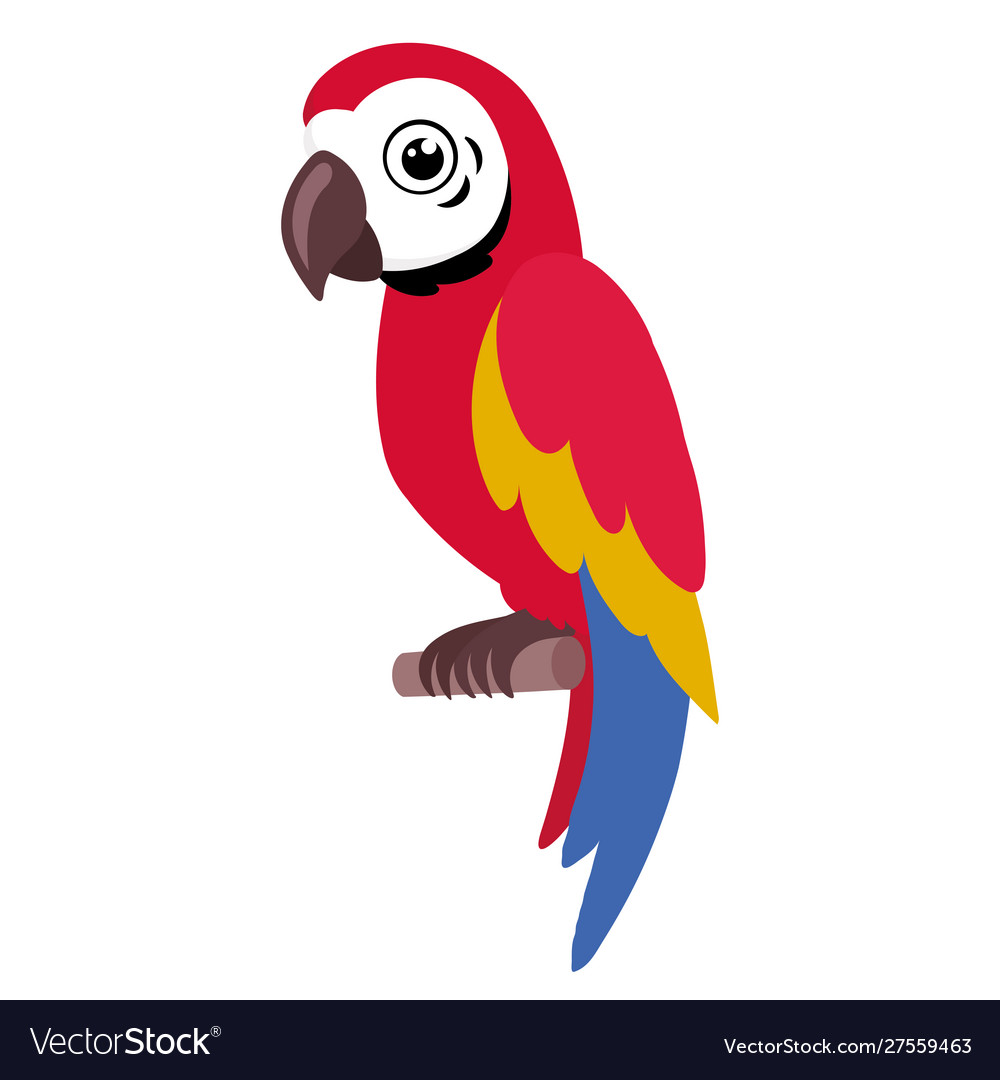 Detail Parrot Vector Nomer 5