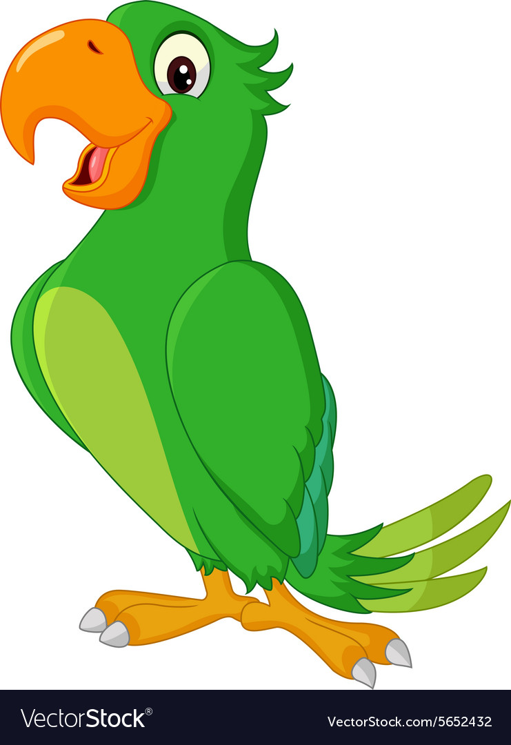 Detail Parrot Vector Nomer 40