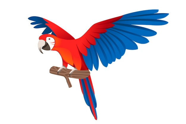 Detail Parrot Vector Nomer 55