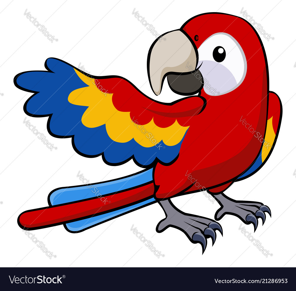Detail Parrot Vector Nomer 57