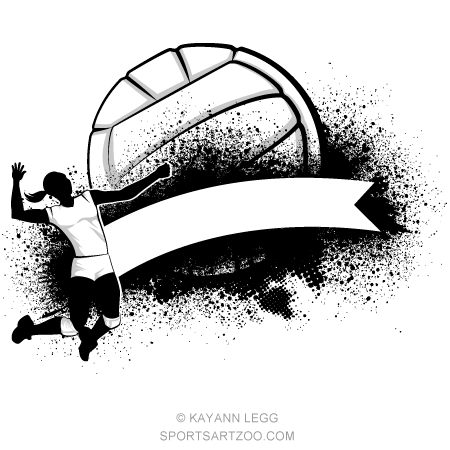 Detail Logo Volleyball Designs Png Nomer 3