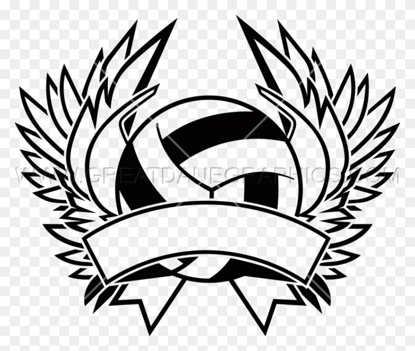 Download Logo Volleyball Designs Png Nomer 7