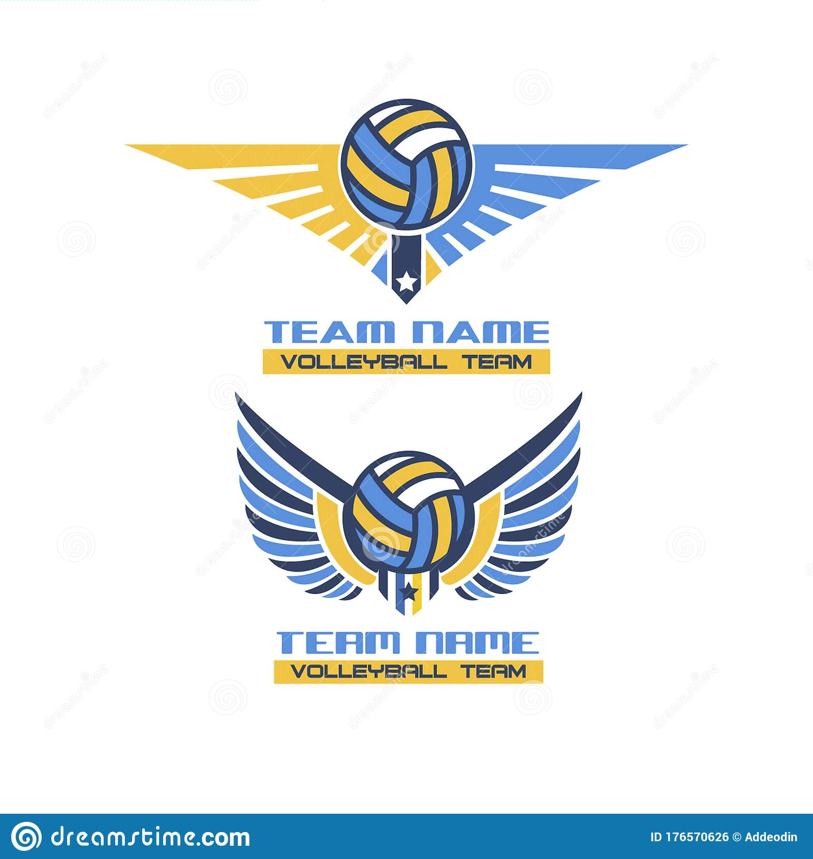 Detail Logo Volleyball Keren Nomer 23