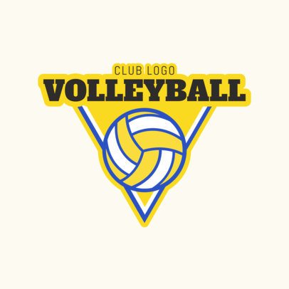 Detail Logo Volleyball Keren Nomer 26