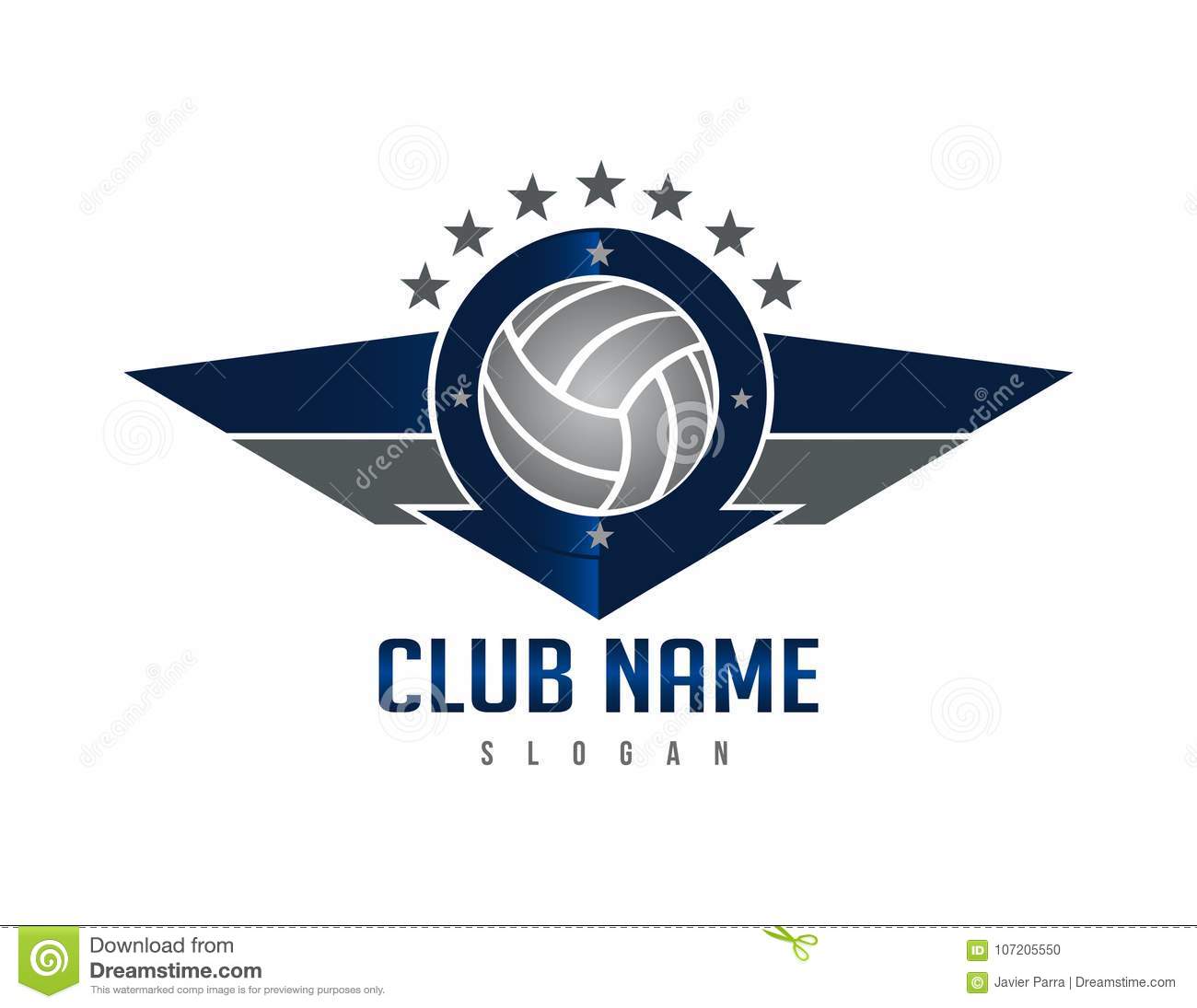 Detail Logo Volleyball Keren Nomer 28