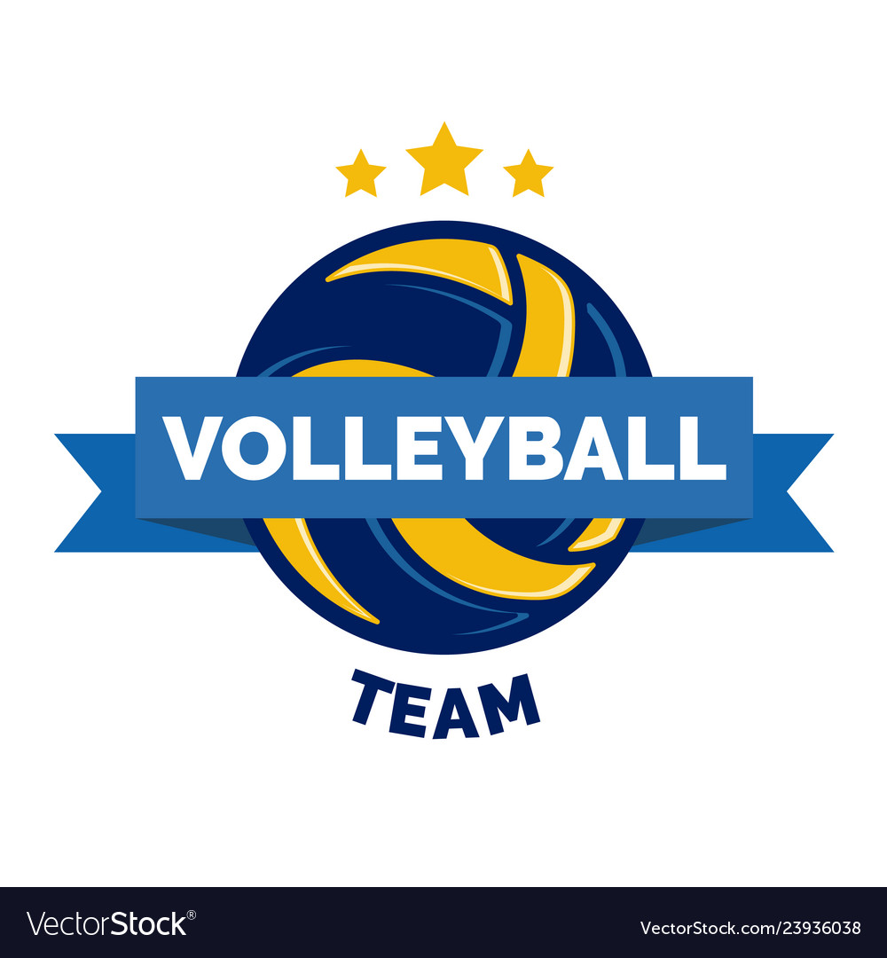 Detail Logo Volleyball Keren Nomer 4