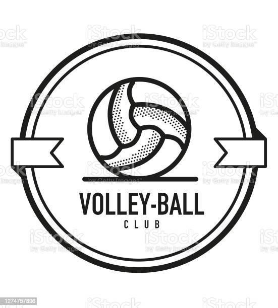 Detail Logo Volleyball Keren Nomer 46