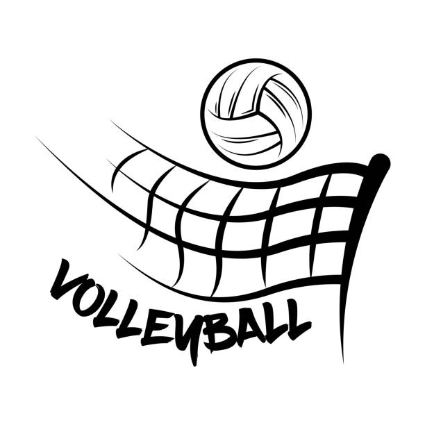 Detail Logo Volleyball Keren Nomer 57