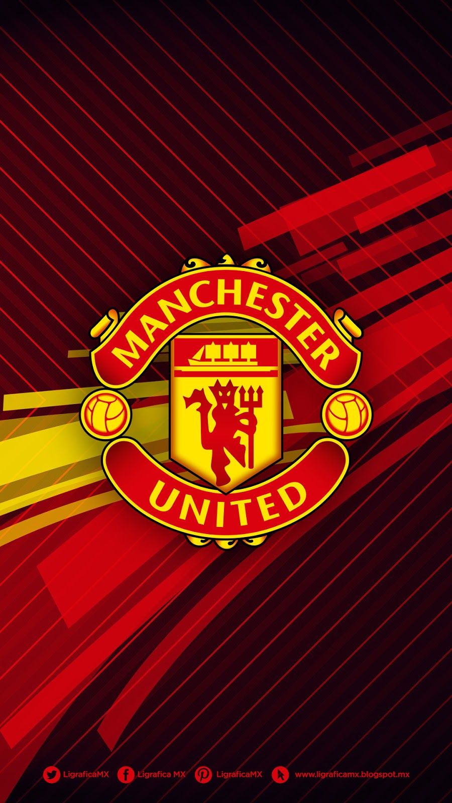 Detail Logo Wallpaper Manchester United Nomer 16